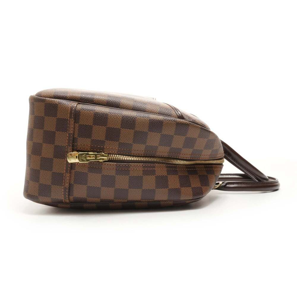 LOUIS VUITTON Authentic Brown Deauville Boston Bag - Picture 4 of 11